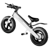 JoyCruiser Kids Electric Bike - White