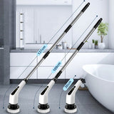 Electric Rechargeable Cleaning Brush 7 in 1