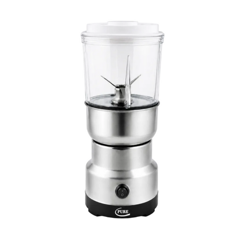 PURE 2-in-1 Electric Kitchen Grinder for Coffee, Nuts, Grains & Spices – 350 W
