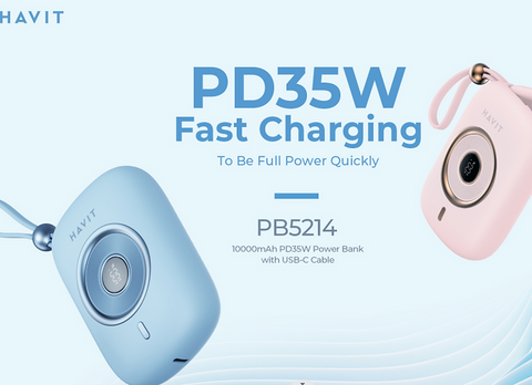 Havit Mobile series-Power bank PB5214 1000mAh 18W