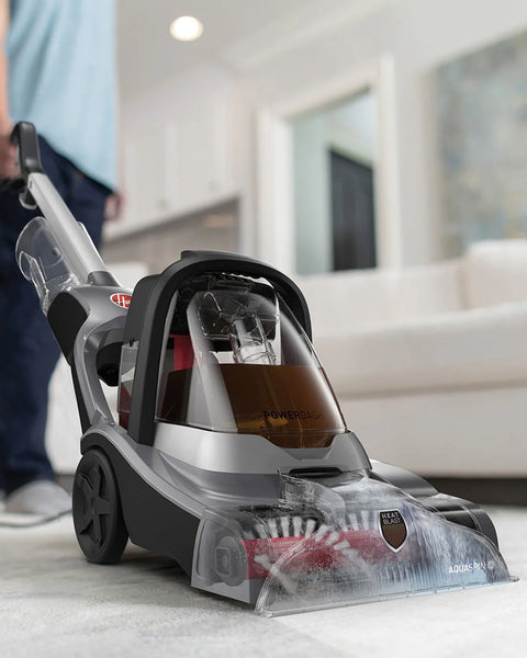 Hoover CDCW-PDME, PowerDash Compact Carpet Washer – SpinScrub Technology, AutoMix, Extra-Long Hose