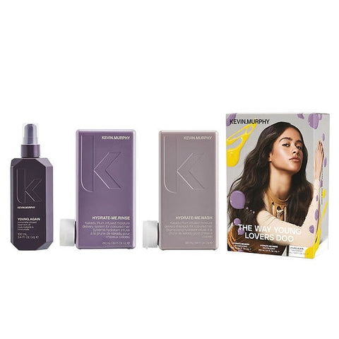 Kevin Murphy The Way Young Lovers Doo (Hydrate Me Wash 250ml + Rinse 250ml + Young Again Oil 100ml)