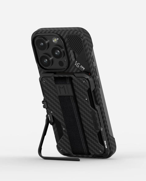 AULUMU G03 Multi-Tool Magnetic Metal Wallet Carbon Cover - Carbon Fiber