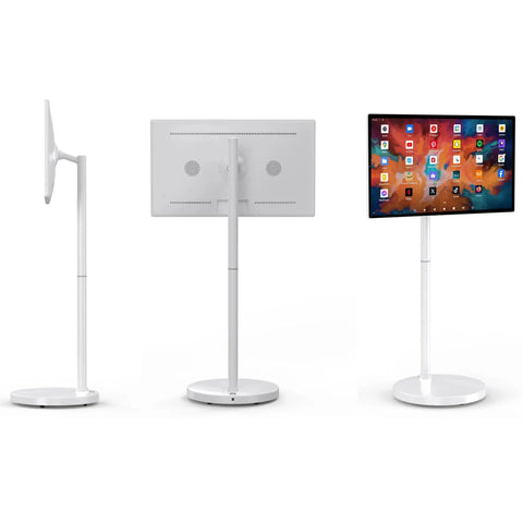 32-Inch Android 13 Smart Touch Display with SIM Support, Full HD IPS Screen, 4GB RAM, 128GB Storage & Rotating Stand
