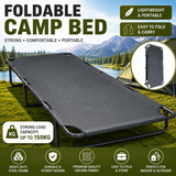 Heavy Duty Foldable Camping Bed 190 x 72 x 28 cm, with 150Kg Load Capacity