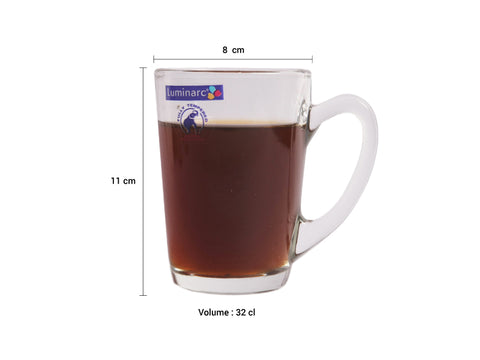 Luminarc Temp New Morning Caffe Latte 32cl Set of 6pcs