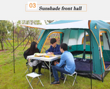 Foldable Family Camping Tent with Carry Bag – 8–10 Persons
