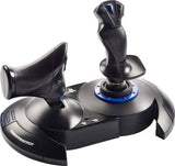 Thrustmaster T.Flight Hotas 4 Flight Stick for PS4 & PC, HOTAS with 12 Action Buttons & 5 Axes, Dual Rudder System, Detachable Throttle, Black | TM-JSTK-TFLGHT-HOTAS4