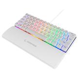 Rampage 60% Gaming Keyboard - White