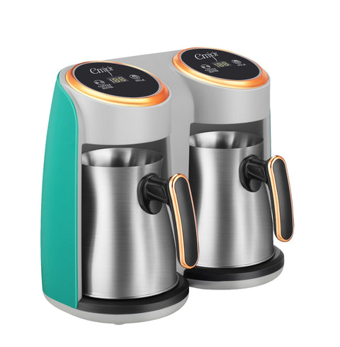 Emjoi smart digital dual coffee maker 1200watts