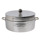 Steel Hammered Straight Hot Pot - 36cm