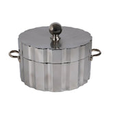 Margarita Ribbed Stainless Steel Food Container - 28cm