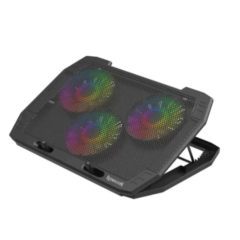 Redragon GCP511, Ingrid RGB Backlighting Laptop Cooler for Up to 17inch Laptops