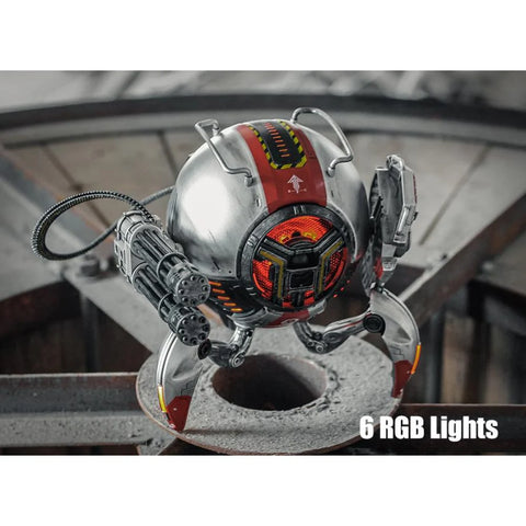 GravaStar Mars Pro Bluetooth 5.0 Speaker with Bass Boost and Stereo Sound - Special Edition Shark 14 Metallic Gray