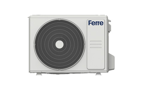 Ferre SRAC 2.5 Ton, 30000 BTU, On/Off Split Air Conditioner with 4-Way Air Swing – White