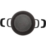 Pre-Order Daewoo AS Series Granite Cooking Set of 11 Pcs (32,28,24 cm Pot, 26 cm Pan, 20 cm Casserole) with 8 Pcs Silicone Pot Handle and Free Food Warmer 6 L