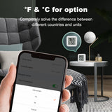 Gopeta WL-THB1, Bluetooth Temperature and Humidity Sensor with Digital Display