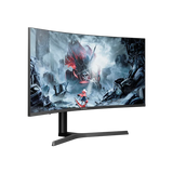 Rampage CYCLOPS CY34R180 34-Inch Curved Gaming Monitor 180Hz 0.5ms Fast VA HDR FreeSync RGB - Black