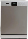 Sharp Dishwasher 6 Programs 15 Set Stainless Steel (Inox)