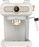 LePresso, Retro Espresso Boiler Machine Gauge and Milk Steamer