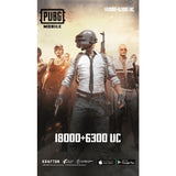 PUBG Game Point - (18000 + Free 6300 UC) - $300