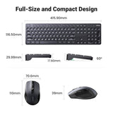 UGREEN MK006, Wireless Keyboard and Mouse Combo