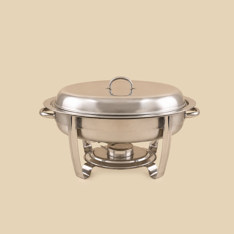 Stainless Steel Oval Deep Chafer - 5.5 L