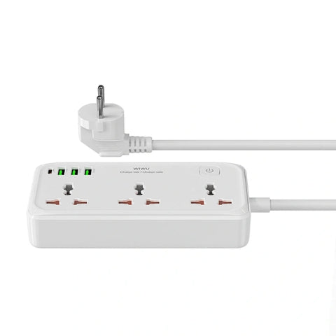 WiWU Wi-S005 30W Cube GaN Multifunction Power Strip EU/UK