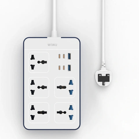 WiWU Wi-S006 PS524 20W GaN 11-in-1 Multifunction Power Strip