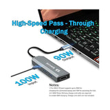 Redragon UCA 4-Port USB-C Hub - Black