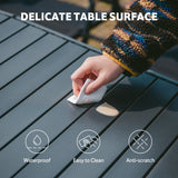 Naturehike Simple Star H01 Foldable Table - Black (120*70*73)