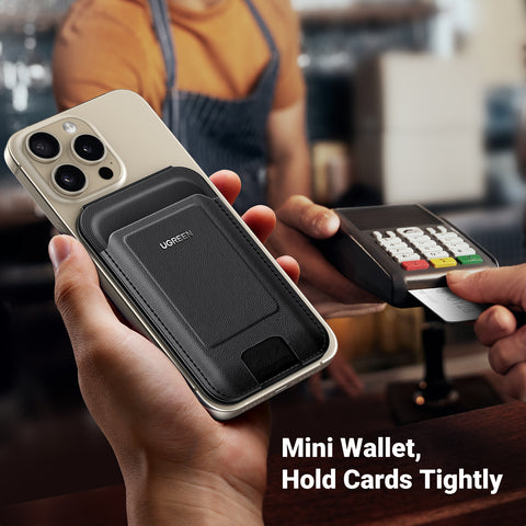 UGREEN 45165, Magnetic Wallet with Stand - Black