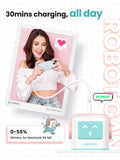 UGREEN Nexode 65W 3-Port GaN Fast Charger Pnk Ble UK35857