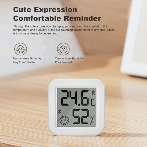 Gopeta WL-THB1, Bluetooth Temperature and Humidity Sensor with Digital Display