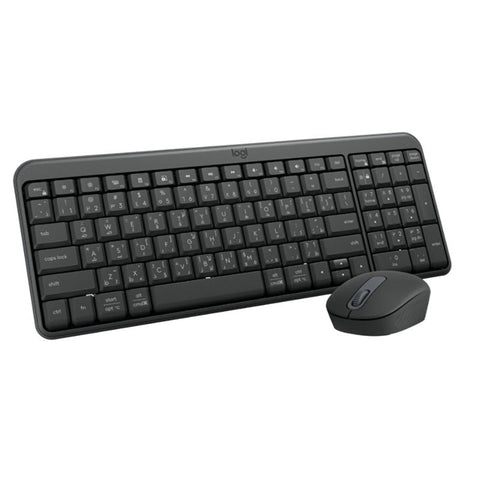 Logitech MK250 Wireless / Bluetooth Keyboard & Mouse Combo Arabic/English – Black