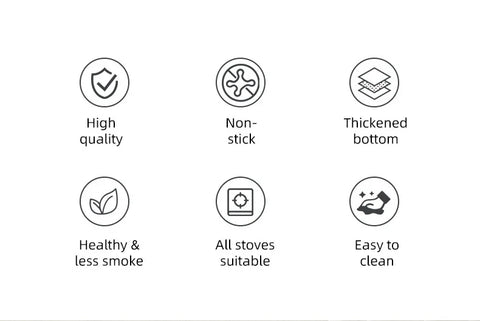 OSFE Fry Pan 3 Layers Stainless Steel - 28 cm