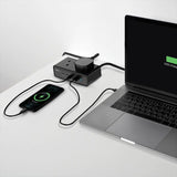 Powerology, Omnix Desktop Charging Station, 3250W GaN 65W - Black