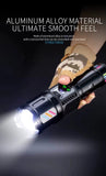 Multifunctional LED Emergency Flashlight with Built-in Bluetooth Speaker, 2000LM Bright Torch, 5400mAh Rechargeable Battery & Waterproof Design