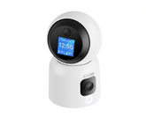 ZOSI INDOOR PT CAMERA WITH SCREEN,DUAL LENS 3MP+3MP