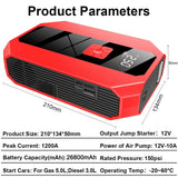 NHE Jump Starter 4 in 1 + Air Pump TM16E