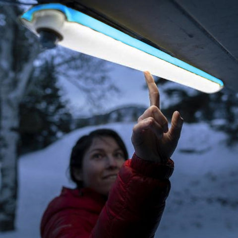 1200-Lumen Inflatable USB LED Camping Tent Light with Magnetic Mount – 75 cm