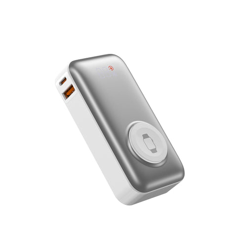 WiWU P027 Elite Power Bank 10,000mAh, Silver