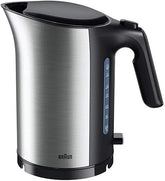 Braun 3000W Electric Kettle, Black, 1.7 Liters