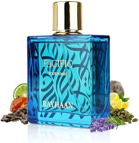 Rayhaan Pacific Aqua Collection EDP For Him - 100 ml