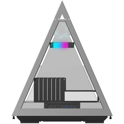 AZZA Pyramid Innovative With RGB Fan - PC Case - Black