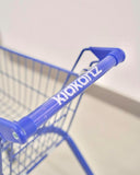 KidKartz Metal Shopping Cart for Kids, Blue