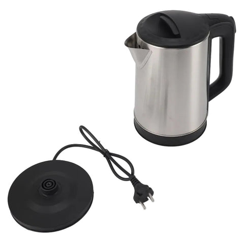 PURE Stainless Steel Electric Kettle with Auto Shut-Off – 2 L, 1500 W