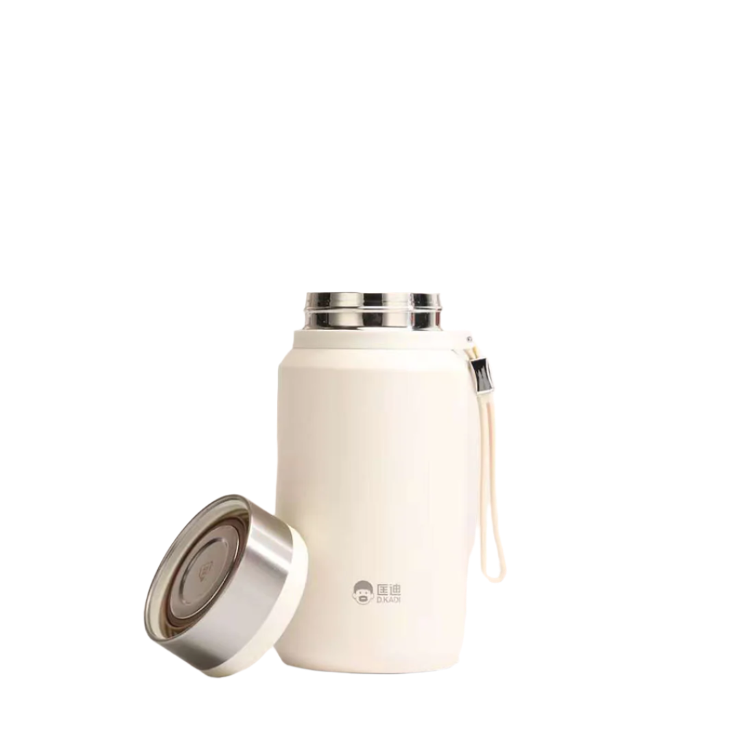 D.kadi 5202 Vacumm Bottle  1000ML-white D.kadi 5202 Vacumm Bottle  1000ML-white