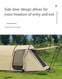 Chanodug Tunnel Camping Tent 6-8 Person with Canopy and Courtyard Design