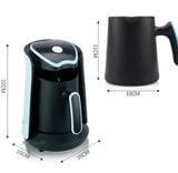 RAF 600W 500ml Portable Turkish Coffee & Tea Maker Pot with One-Touch Operation & Easy to Clean Design